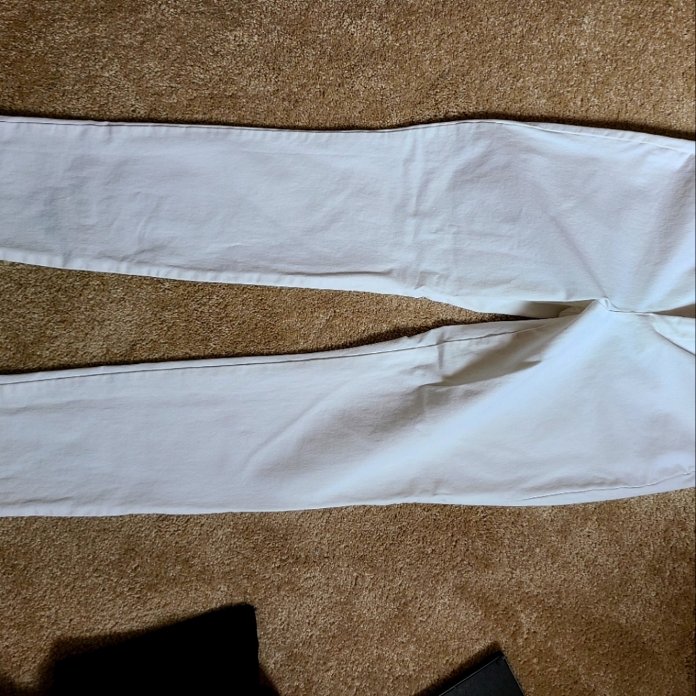 White Old Navy Pixie Chinos 14 Tall